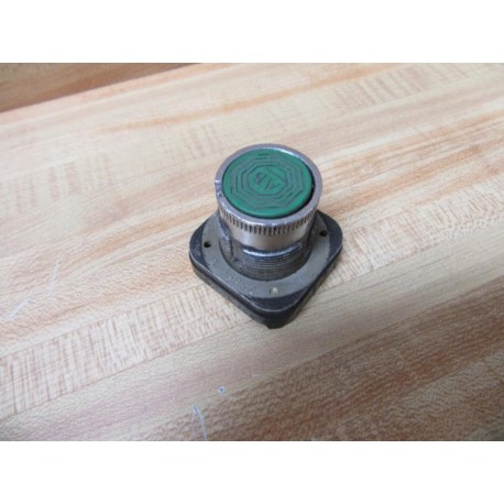 Allen Bradley 800T-KC Pushbutton Green Button 800T-KC1 - Used