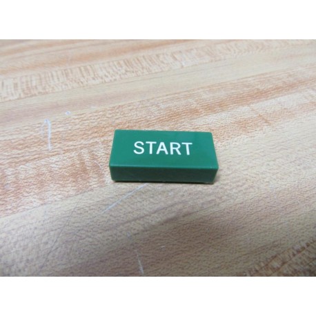 Cutler Hammer E30KB330 Eaton Extended Rectangular Start Button - New No Box