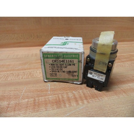 General Electric CR104E1161 GE Mini  Illuminated Pushbutton