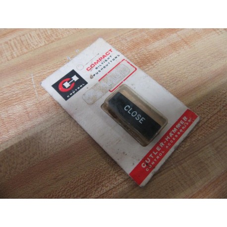 Cutler Hammer E30KE102 Eaton Push Button Cap