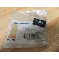 Cutler Hammer E30KB103 Eaton Black Button Down