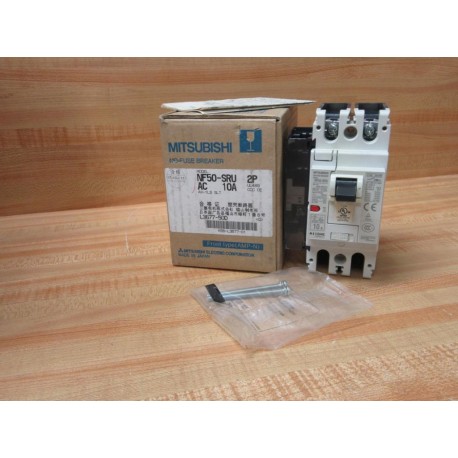 Mitsubishi NF50-SRU 2P No-Fuse Breaker NF50-SRU2010