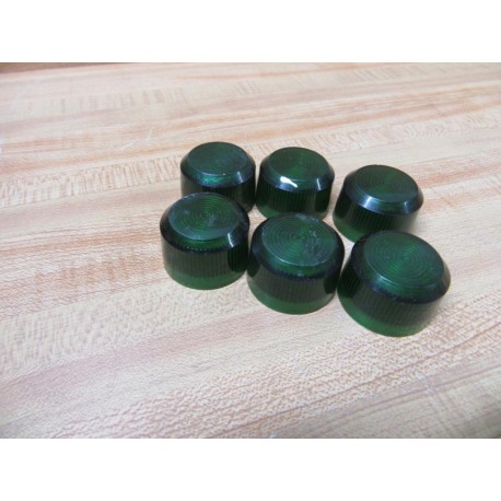 Eaton 10250TC2N Plastic Lens Green (Pack of 6) - Used