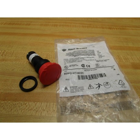 Allen Bradley 800FD-MT44X01 Push Button 800FDMT44X01