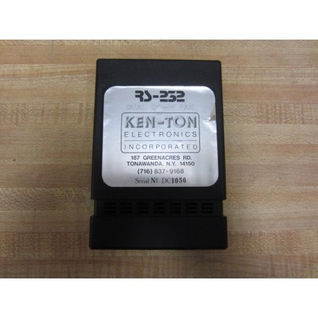 Ken-Ton Electronics RS-252 RS252 Dual Comm Pak SN DC1056 - Used