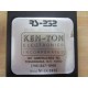Ken-Ton Electronics RS-252 RS252 Dual Comm Pak SN DC1056 - Used