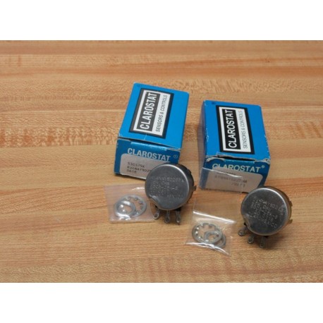 Clarostat RV4NAYSD253A Potentiometer 53C325K 25K Ohms (Pack of 2)