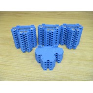 Morsettitalia 43550BL Terminal Block Euro D4-2 (Pack of 35) - Used