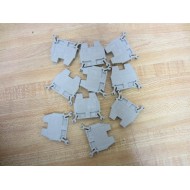 Allen Bradley 1492-W4 Terminal Blocks 1492W4 Grey 1492-W4 (Pack of 10) - New No Box