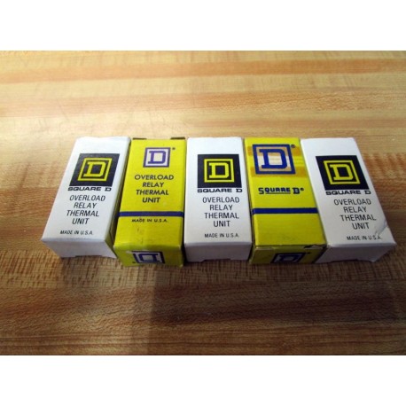 Square D A2.31 Overload Relay Heater Element A231 (Pack of 5)