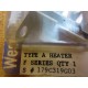 Westinghouse H73 Overload Heater Element 179C319G03