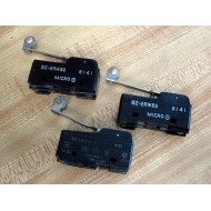 Micro Switch BZ-2RW82 Basic Switch wRoller Lever BZ2RW82 (Pack of 3) - Used