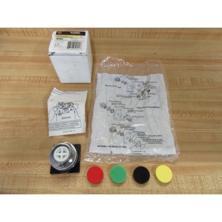 General Electric CR104PBG01U1A2 HD Oiltight Push Button GE