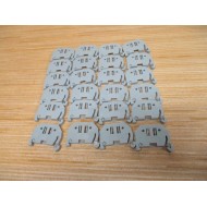 Wago 249-116 Terminal Block End Stop 249116 (Pack of 24) - New No Box