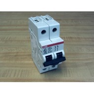 ABB S202UK20A 2P 20A Circuit Breaker S202U-K20 WO 1 DIN Rail - New No Box