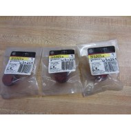 General Electric CR104PXL01R Red STD Indicating Light Cap (Pack of 3)