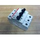 ABB S203UK30A 3P Circuit Breaker 30A 1 Chipped DIN Rail Mount - Used