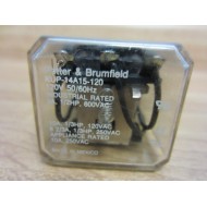 Potter & Brumfield KUP-14A15-120V Relay KUP14A15120 (Pack of 4) - Used