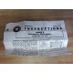 Westinghouse L50-1-2 Electrical Interlock L5012 - New No Box