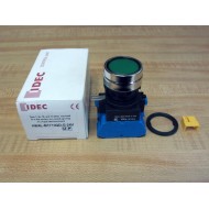 IDEC HW4L-M1F10QD-G-24V Illuminated Pushbutton HW4LM1F10QDG24V