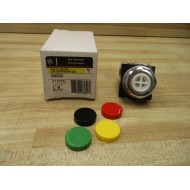 General Electric CR104PBG91U2 HD Oil-Tight Push Button GE WContact Block
