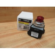 General Electric CR104PLT32R Red Push Button GE WO Contacts