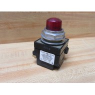 General Electric CR104PLT32R Red Push Button GE - Used