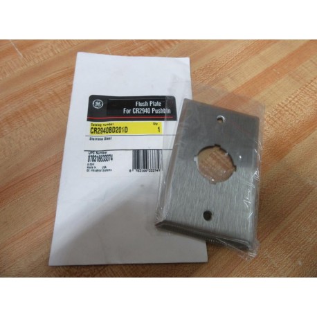 General Electric CR2940BD201D Flush Plate