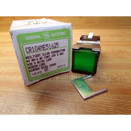 General Electric CR104ME51625 Pushbutton 55-670907