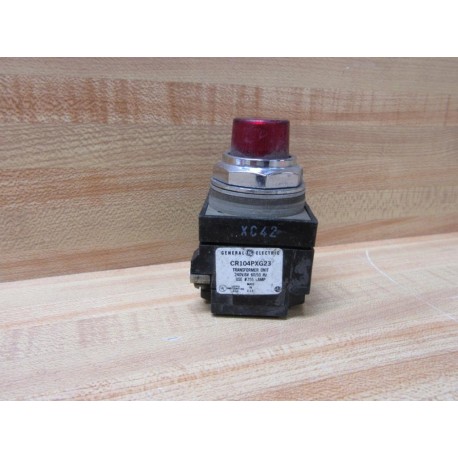 General Electric CR104PLT33R Push To Test Switch GE - Used