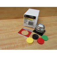 General Electric CR104PBG01U1A1 Flush Button GE WO Contacts