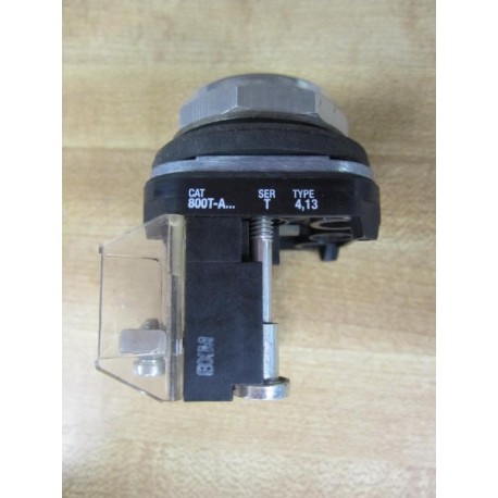 Allen Bradley 800T-A Push Button 800TA Black, W800T-XD1 - Used