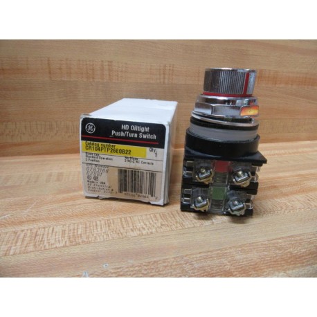 General Electric CR104PTP26E0B22 Pushbutton GE