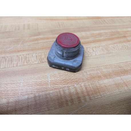 Allen Bradley 800T-A6 Pushbutton 800TA6 Core Only - Used