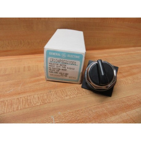 General Electric CR104PSG21Y001 Selector Switch GE