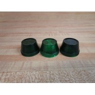 Allen Bradley 800T-N26G Green Lens Cap 800TN26G (Pack of 3) - New No Box