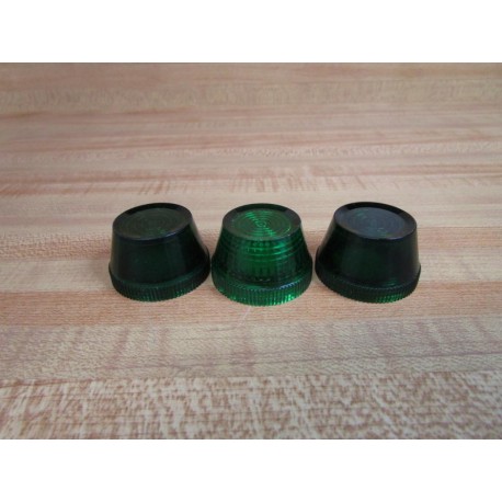 Allen Bradley 800T-N26G Green Lens Cap 800TN26G (Pack of 3) - New No Box