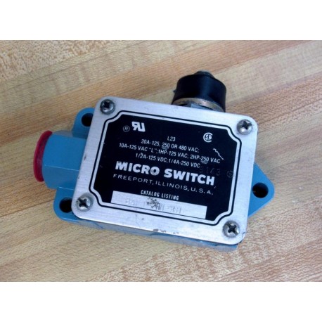 Micro Switch BAF1-2RN RH BAF12RN RH Limit Switch - New No Box