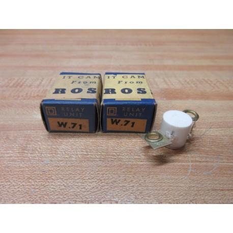Square D W.71 Heater Element W0.71 (Pack of 2)