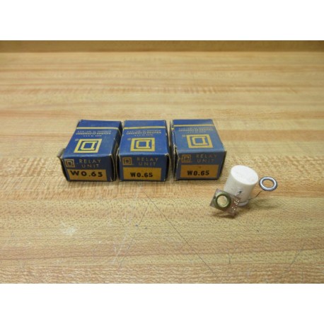 Square D W0.65 Heater Element W.65 (Pack of 3)