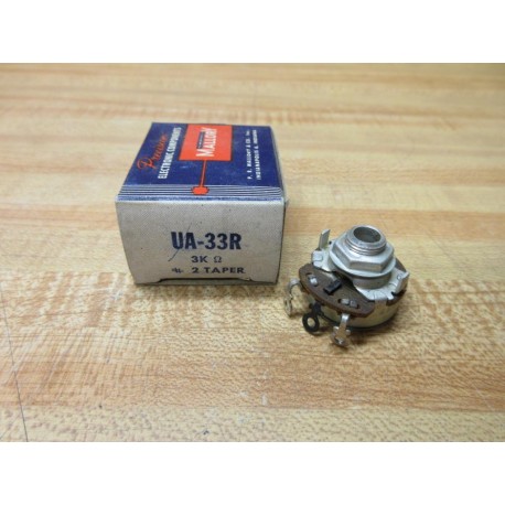 Mallory UA-33R Potentiometer 3KΩ UA33R