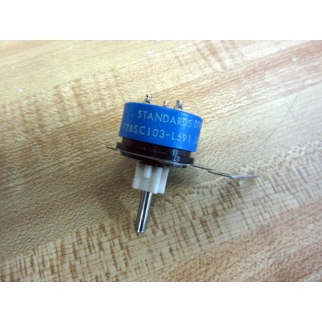 New England Instrument F78SC103-L591 Potentiometer F78SC103L591 - Used