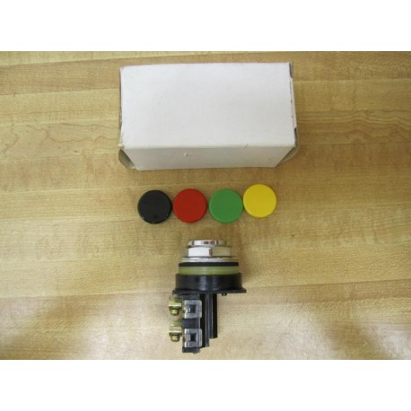 General Electric CR104PBG91U1 Push Button GE WContact Block