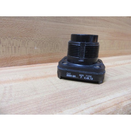 Allen Bradley 800H-BR Pushbutton 800HBR Raised Black Core Only - Used