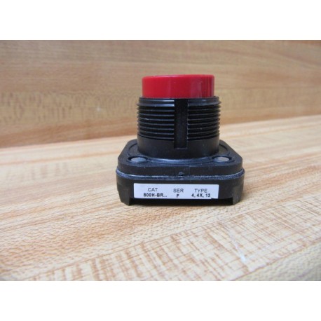 Allen Bradley 800H-BR Pushbutton 800HBR Raised Red Core Only - New No Box