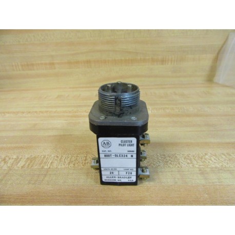 Allen Bradley 800T-QLC324 Cluster Pilot Light 800TQLC324 Lamp Core - Used