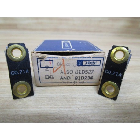 General Electric CR123C0.71A GE Heater Element C0.71A (Pack of 2)