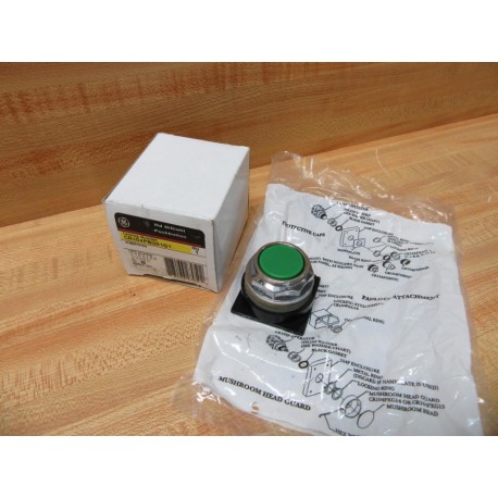 General Electric CR104PBG01G1 Standard Flush Push Button GE WO Contacts