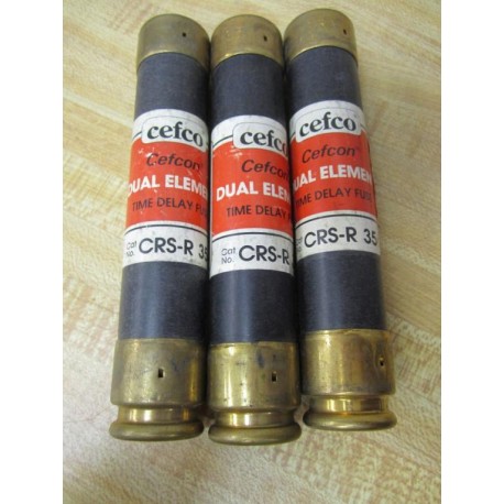 Cefco CRS-R 35 Fuse CRSR35 (Pack of 3) - New No Box