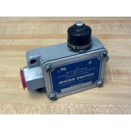 Micro Switch BAF1-2RN-RH Limit Switch wPlunger BAF12RNRH - New No Box